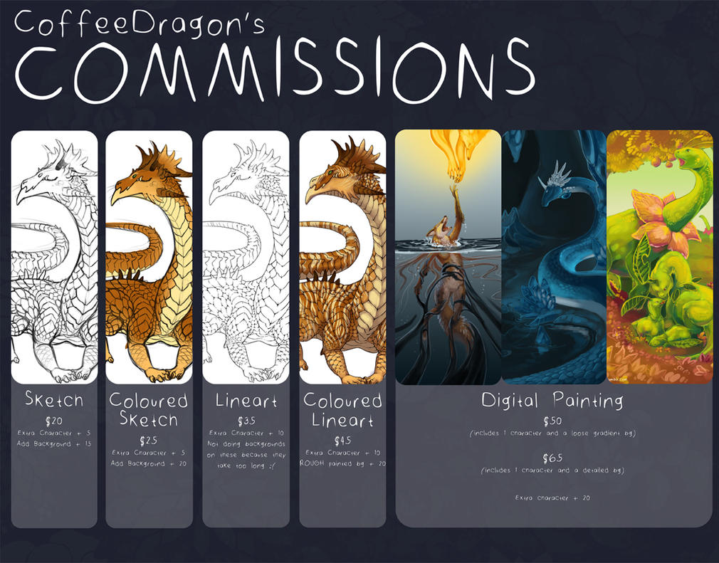 Commission Info by theCoffeeDragon on DeviantArt