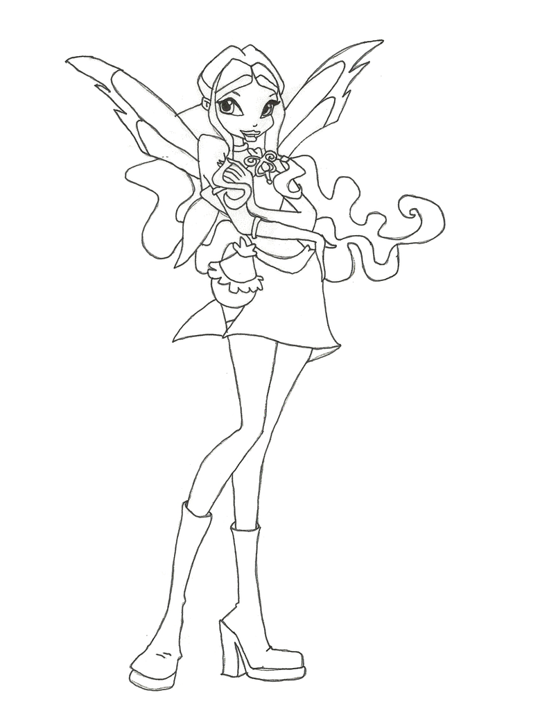 magic winx coloring pages - photo #29
