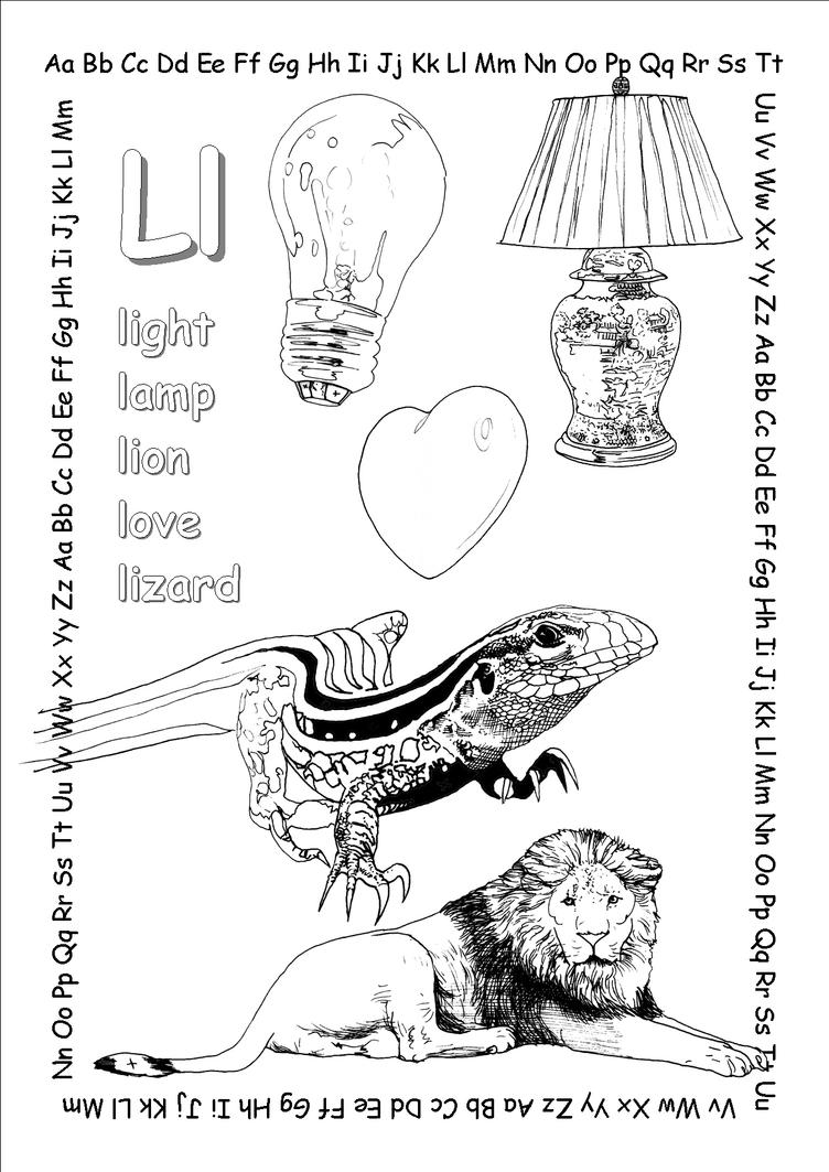 alphabet coloring pages Ll copy by jbeverlygreene on DeviantArt