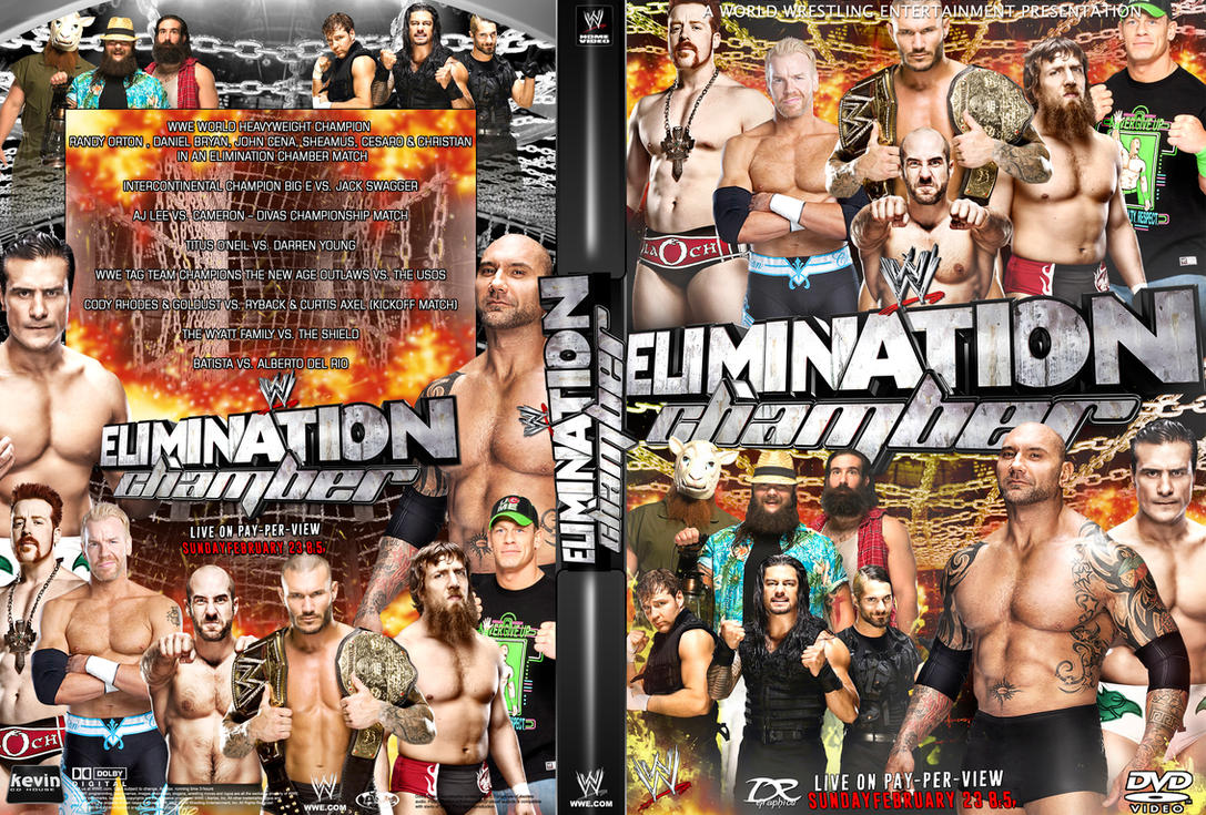 Image result for elimination chamber 2014 poster