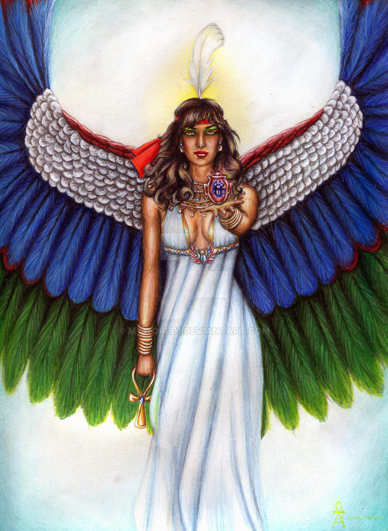 ArtTade Maat by MyWorld1 on deviantART | Egyptian goddess 