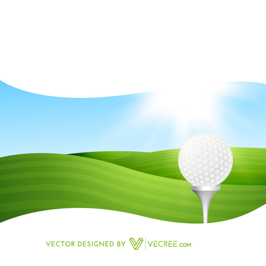 free golf ball vector clipart - photo #45