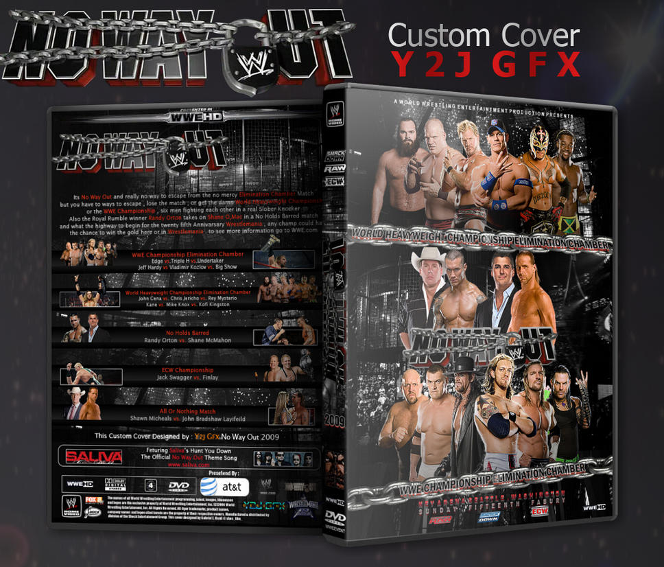 No Way Out 2009 Custom Cover by Y2JGFX