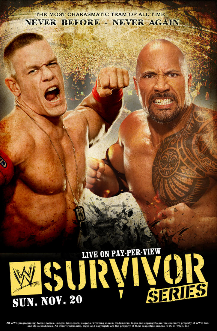 Survivor Series 2011 Poster by Chirantha