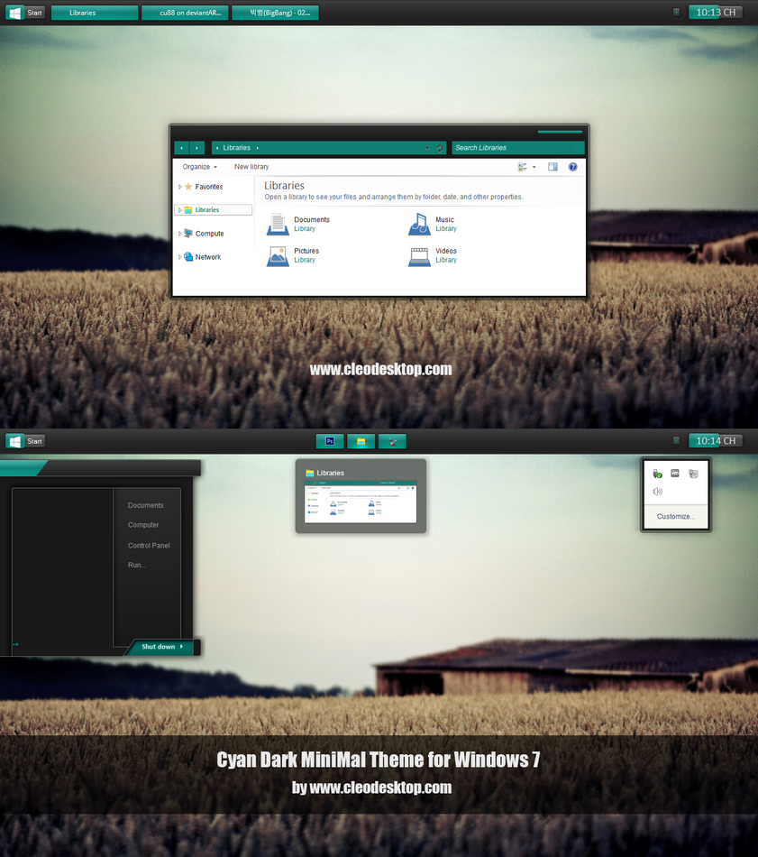 Mood theme for Win7/8.1