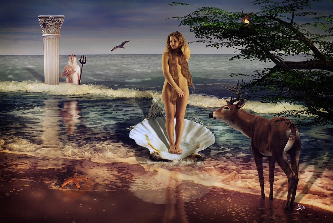 The Birth of Venus by Julianez