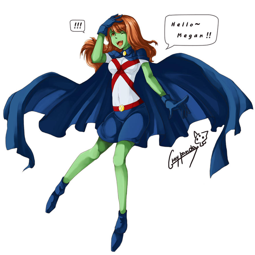 Miss Martian/Megan Morse - Sexy Young Justice by BM-Art on 