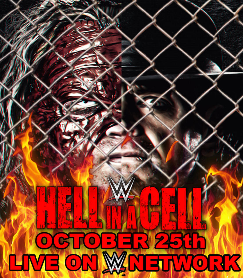 WWE Hell in a Cell 2015 Custom Poster by ThePowerHouseHD