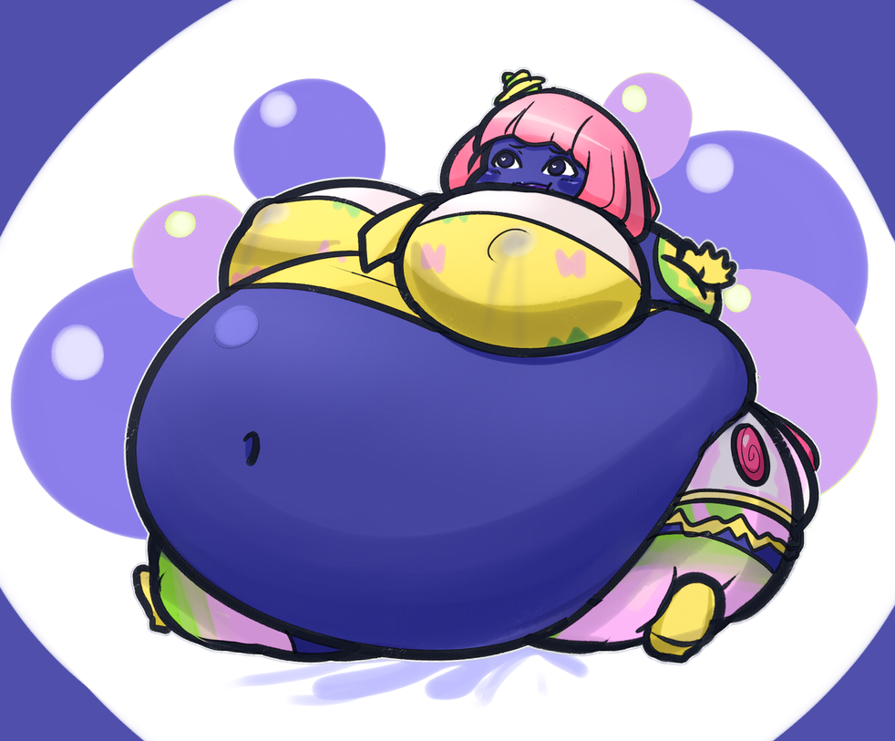 belly inflation captions