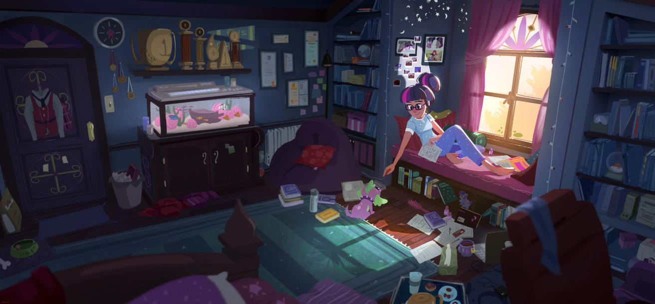 [Obrázek: one_late_afternoon___twilight_sparkle_by...be3xng.jpg]