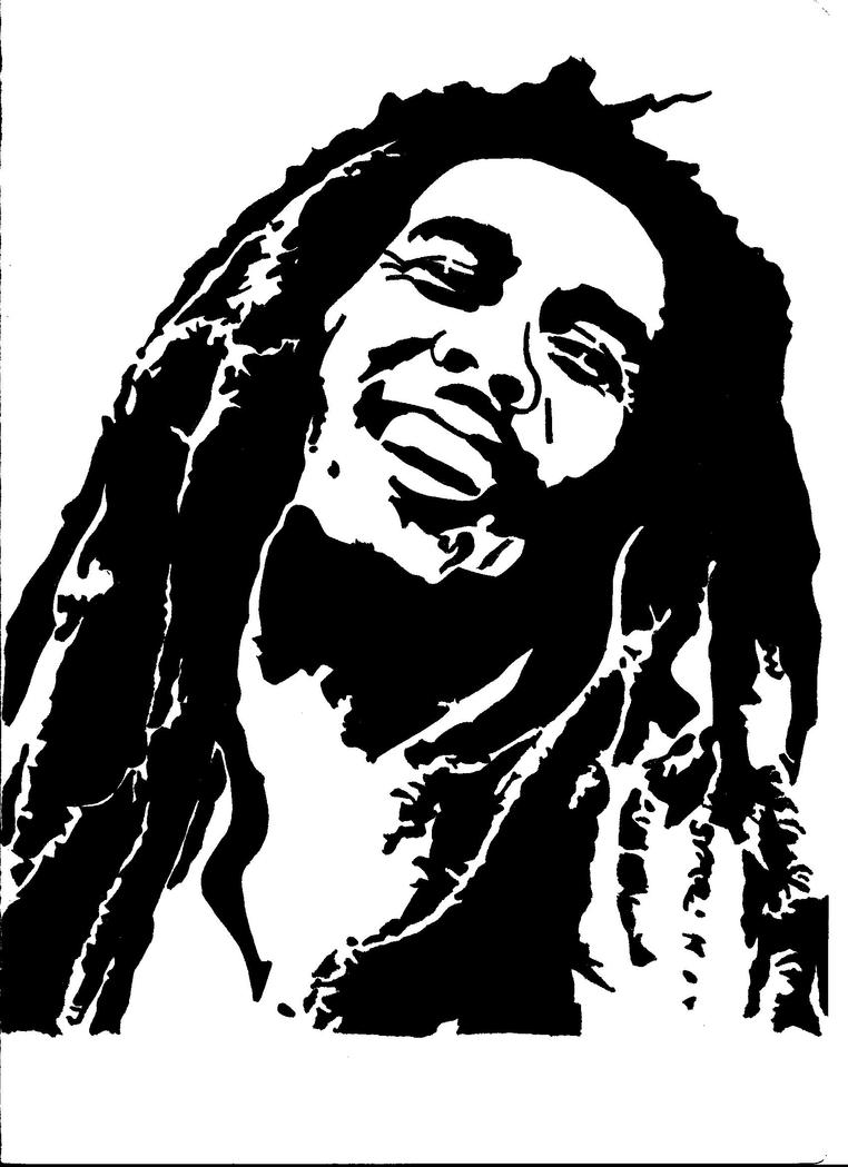 Bob Marley Portrait Sketch by Jhincx-Faust on DeviantArt