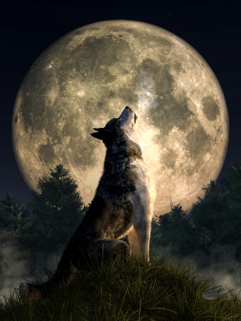 Howling Wolf by deskridge on DeviantArt