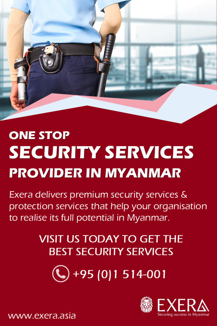 One Stop Security Services Provider in Myanmar by