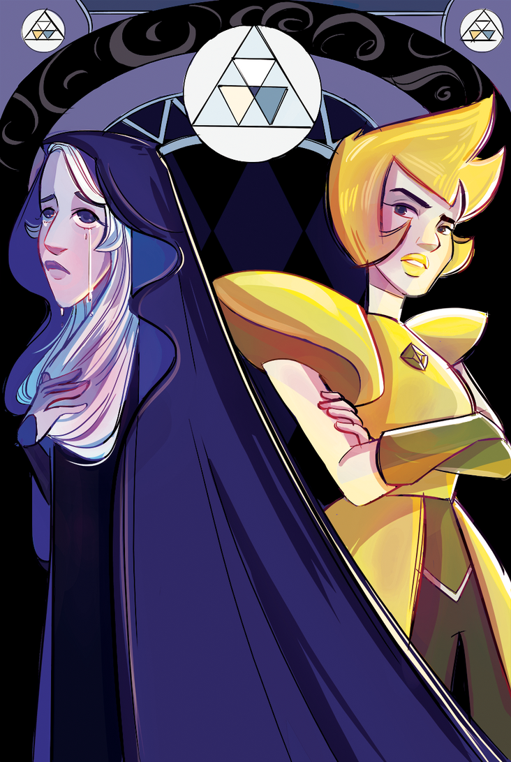 Tumblr / Instagram    Just some fanart of Blue and Yellow Diamond from Steven Universe! There's not enough of either, I think. Watch out for an incoming of new works   Enjo...